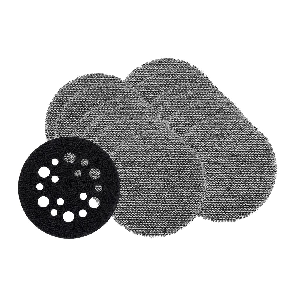 Milwaukee 48806080 12-Pack 75mm (3") 80 Grit POWERGRID H&L Mesh Sanding Discs & Pad Saver  – image 4