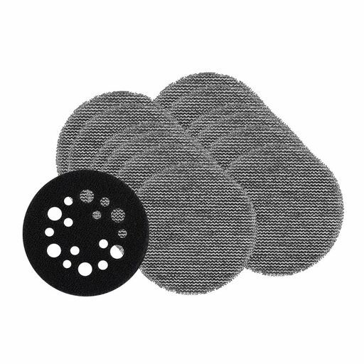 Milwaukee 48806080 12-Pack 75mm (3") 80 Grit POWERGRID H&L Mesh Sanding Discs & Pad Saver  – image 4