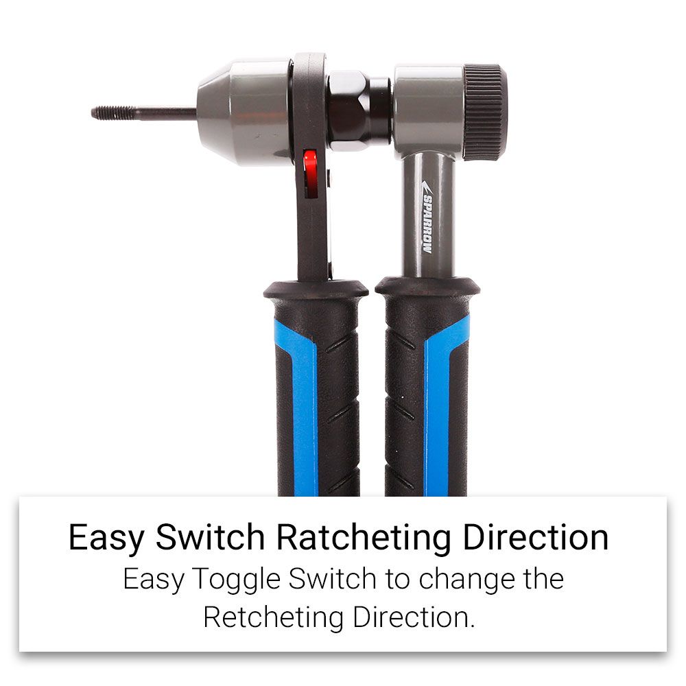 Sparrow SRNR45 45 pce Heavy Duty Ratcheting Nut Riveter Set – image 5