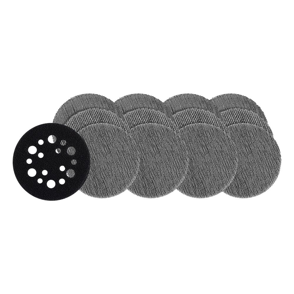 Milwaukee 48806405 12-Pack 75mm (3") Assorted Grit Set POWERGRID H&L Mesh Sanding Discs & Pad Saver – image 4