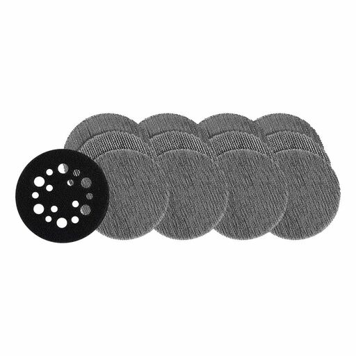 Milwaukee 48806405 12-Pack 75mm (3") Assorted Grit Set POWERGRID H&L Mesh Sanding Discs & Pad Saver – image 4
