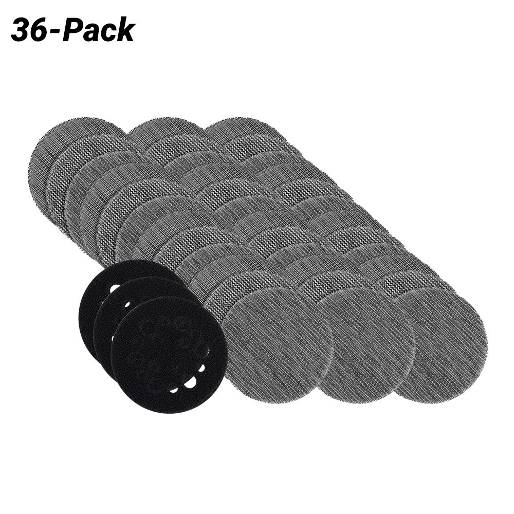 Milwaukee 48806406 36-Pack 75mm (3") Assorted Grit Set POWERGRID H&L Mesh Sanding Discs & 3 Pad Saver – image 2