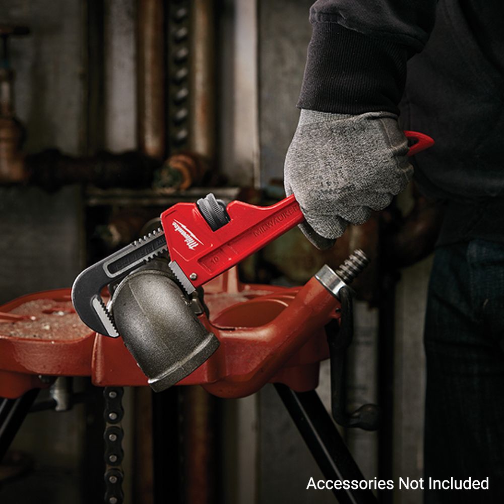 Milwaukee 48227110 254mm (10") Steel Pipe Wrench – image 4