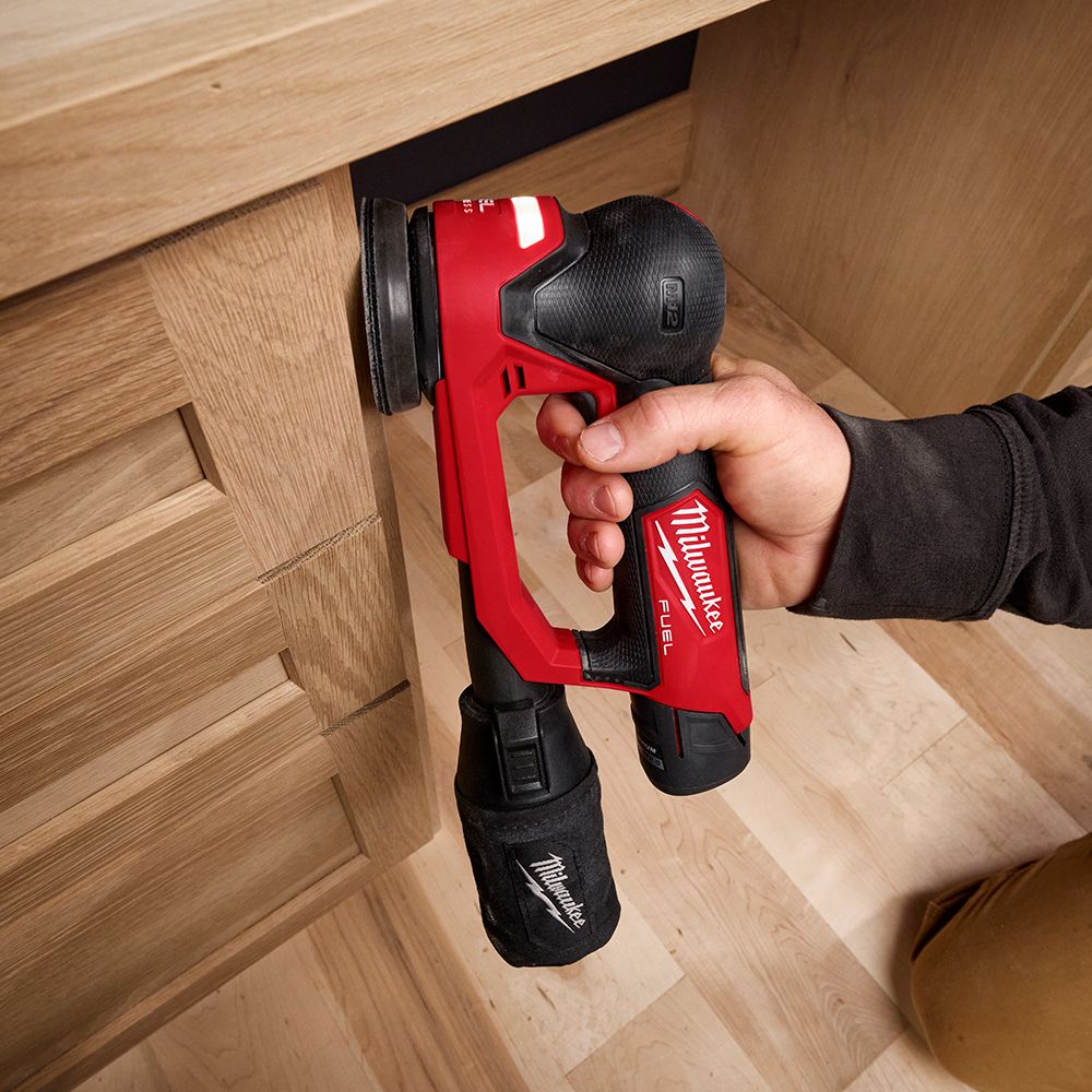 Milwaukee M12FSDR750 M12 FUEL 75mm (3") Random Orbital Sander - Skin Only – image 9