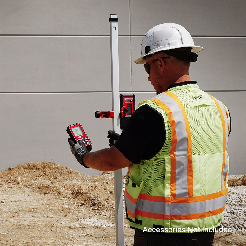 Milwaukee M18RL12200C 18V Li-ion ONE-KEY 1,220m Dual Grade Rotary Red Beam Laser- Skin Only – image 8