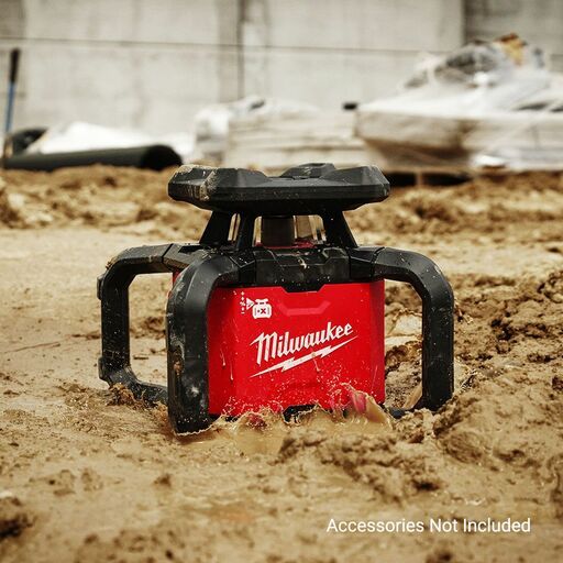 Milwaukee M18RL12200C 18V Li-ion ONE-KEY 1,220m Dual Grade Rotary Red Beam Laser- Skin Only – image 3