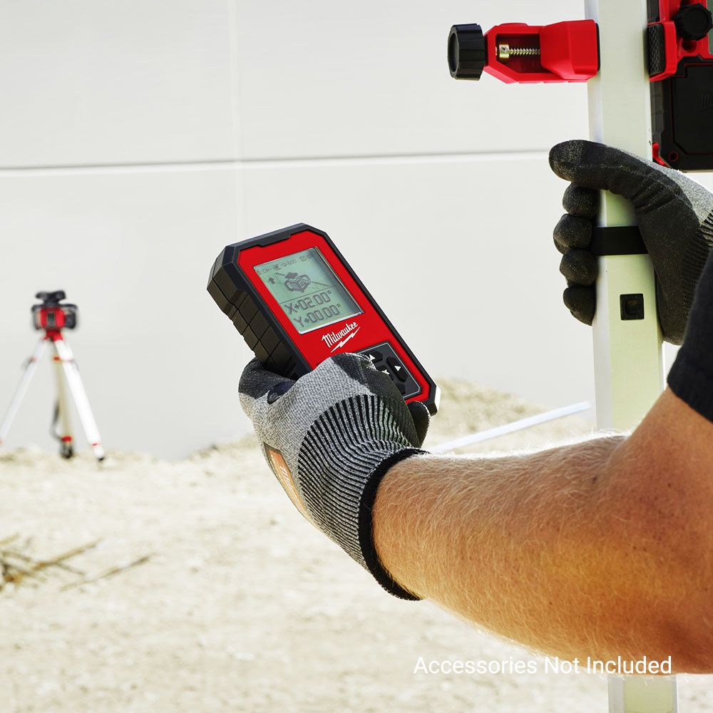 Milwaukee RD1200 1,220m Rotary Red Beam Laser Detector – image 5