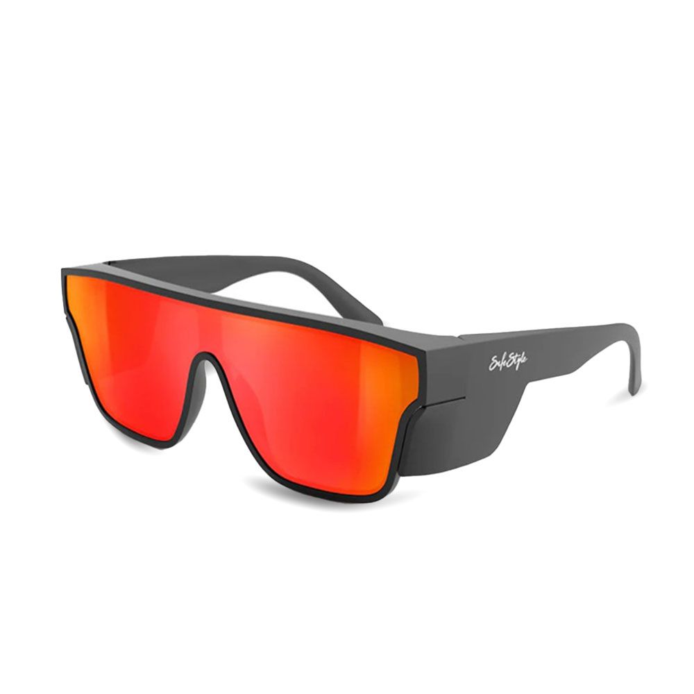 SafeStyle PMBRT100 Primes Matte Black Frame Reflectors Red Lens – image 1