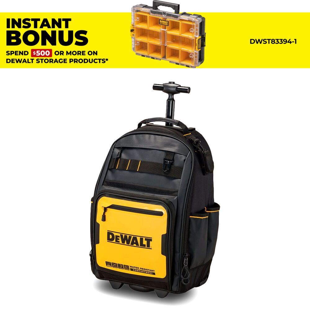 DeWalt DWST60101-1 PRO Backpack on Wheels – image 1