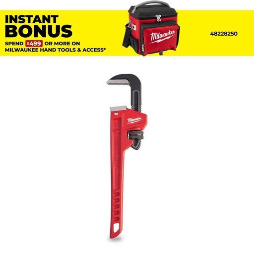 Milwaukee 48227112 305mm (12") Steel Pipe Wrench