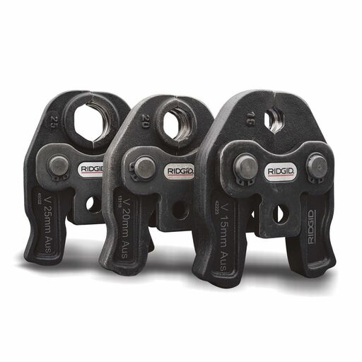 Ridgid RP218 (78753) 18V 2.5Ah 24kN Press Tool with 3pce Jaw Set Combo Kit – image 2