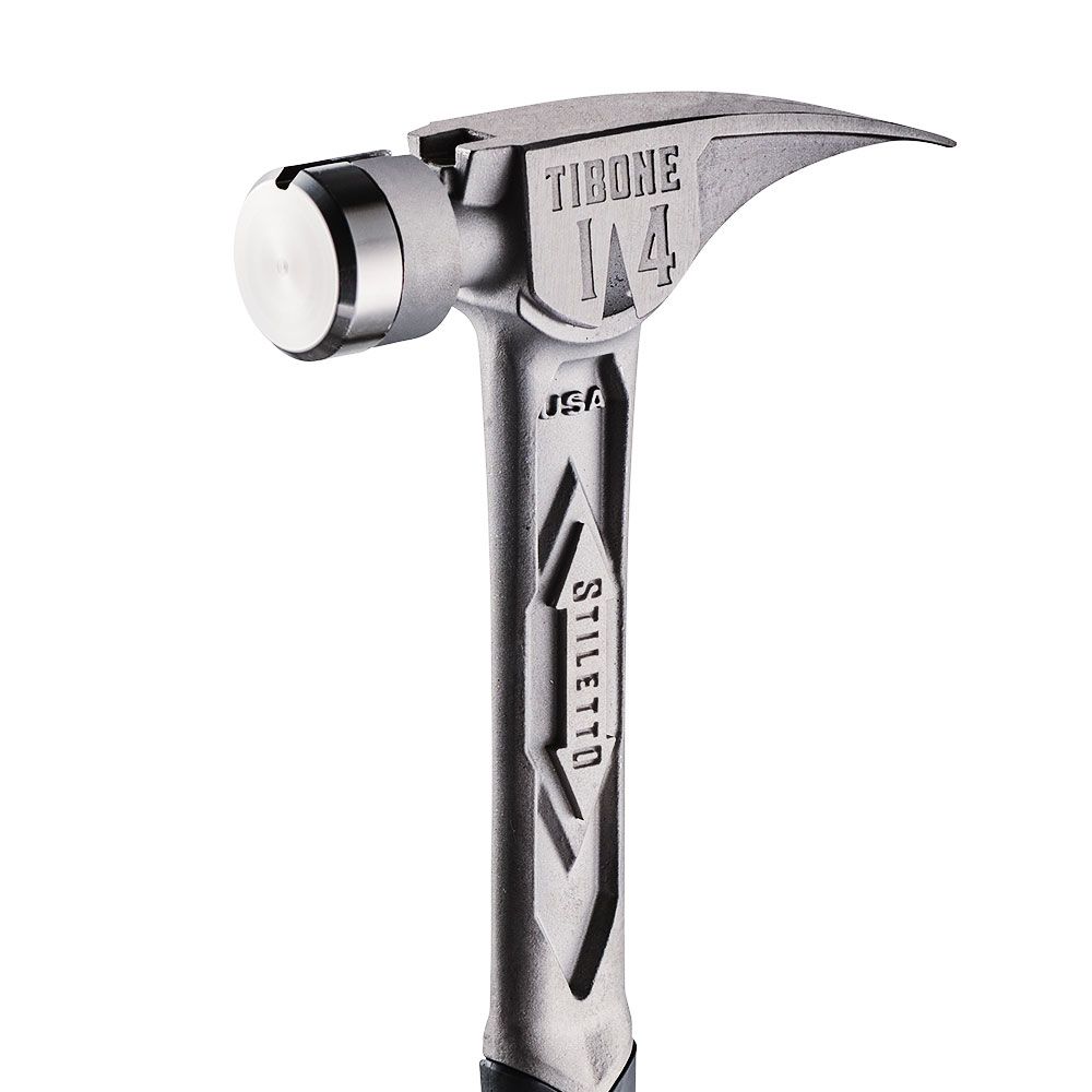 Stiletto TIB14RSC STILETTO TIBONE 14oz Smooth Titanium Framing Hammer – image 8