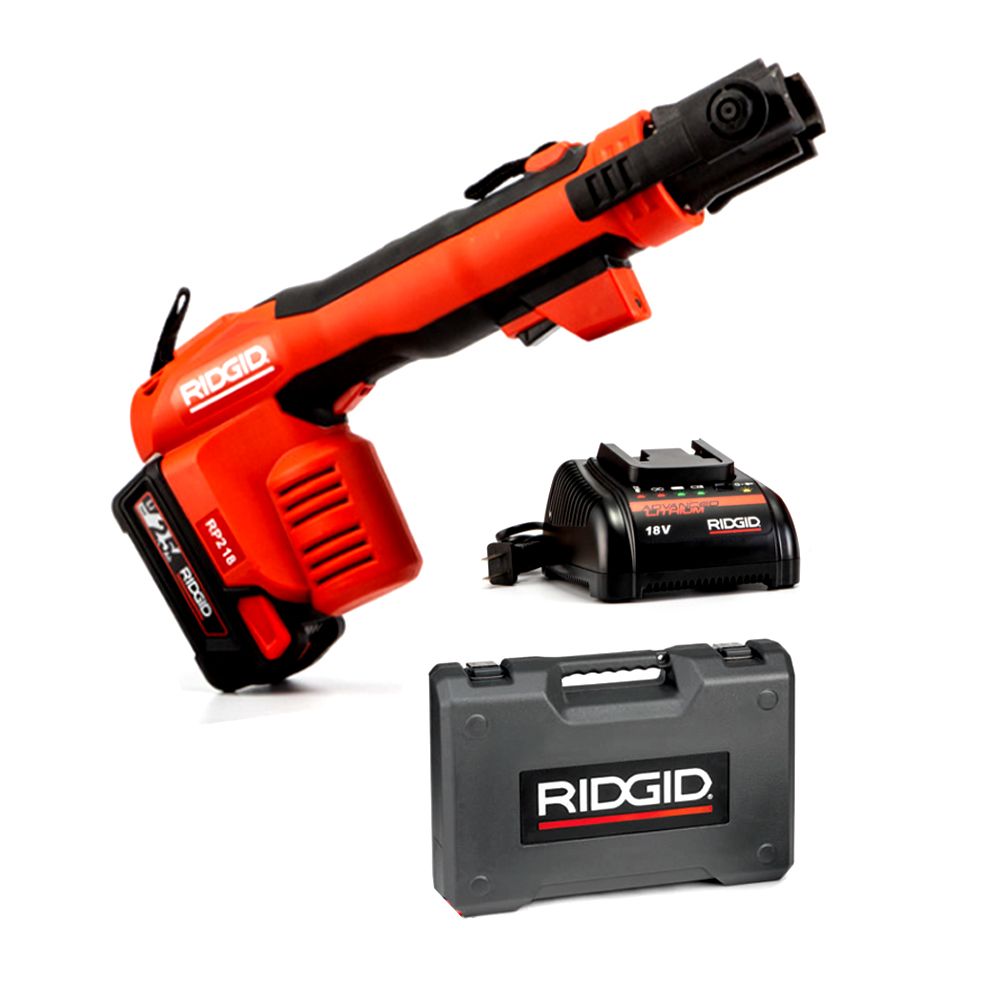 Ridgid RP218 (77638) 18V 2.5Ah 24kN Press Tool Combo Kit – image 1