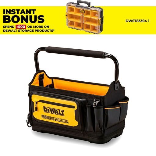 DeWalt DWST60106-1 20" Pro Tool Tote Bag