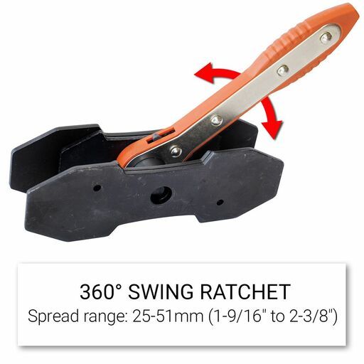 SP Tools SP63013 25mm-55mm Ratcheting Brake Caliper Piston Press – image 3