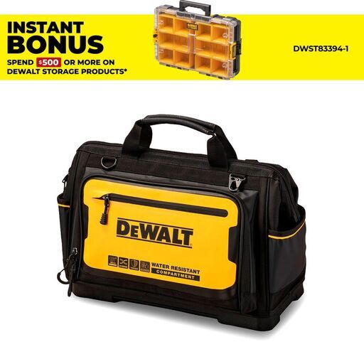 DeWalt DWST60103-1 16" Pro Open Mouth Tool Bag