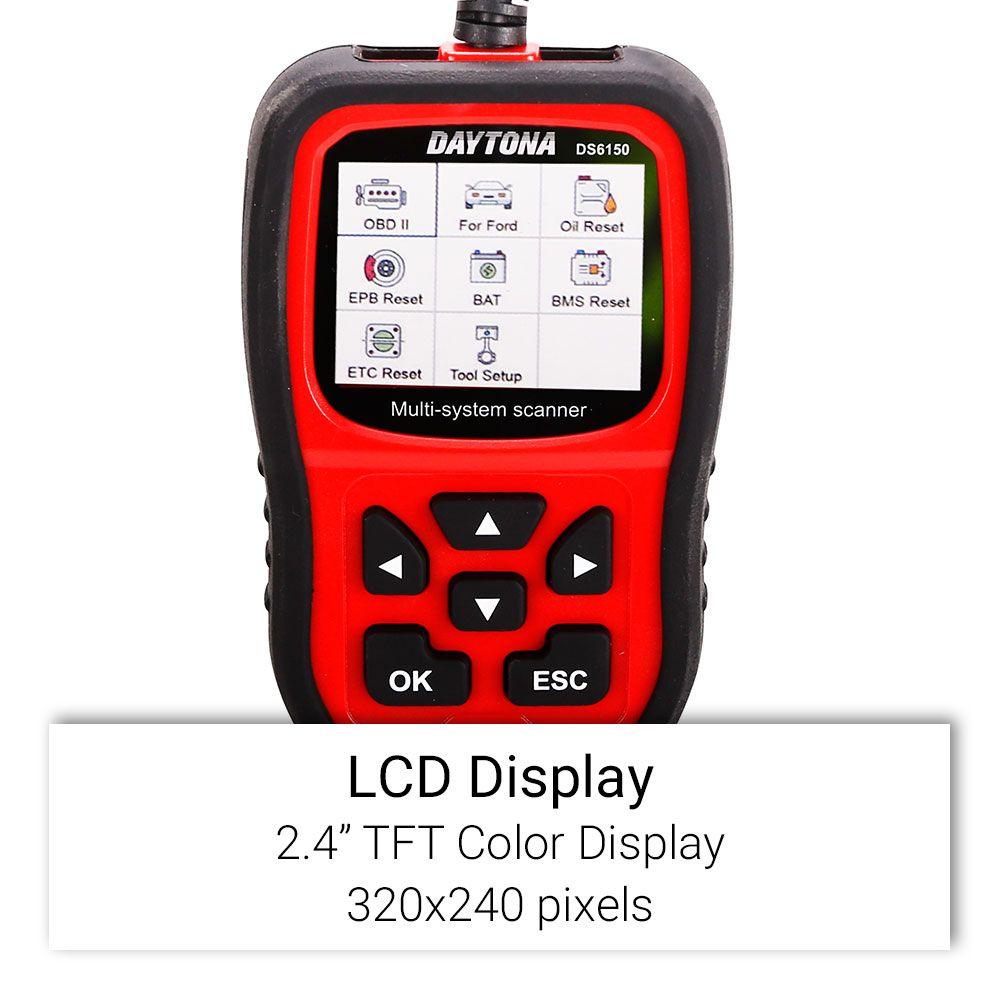 Daytona DS6150 Diagnostic Full System Scanner Ford – image 2
