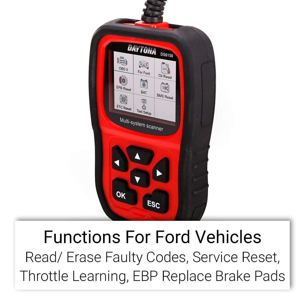 Daytona DS6150 Diagnostic Full System Scanner Ford – image 6