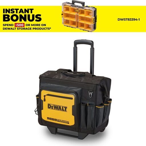 DeWalt DWST60107-1  18" PRO Rolling Tool Bag