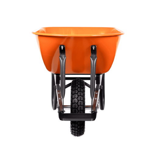 Westmix WWB100-S 100L Handyman Wheelbarrow Steel Tray – image 2