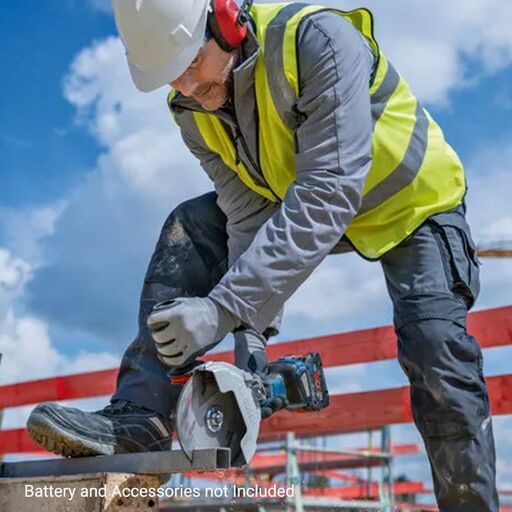 Bosch GWS 18V-180 P (0.601.9H6.L01) 18V 180mm (7") Li-ion Cordless Brushless BITURBO Brushless Angle Grinder - Skin Only – image 3