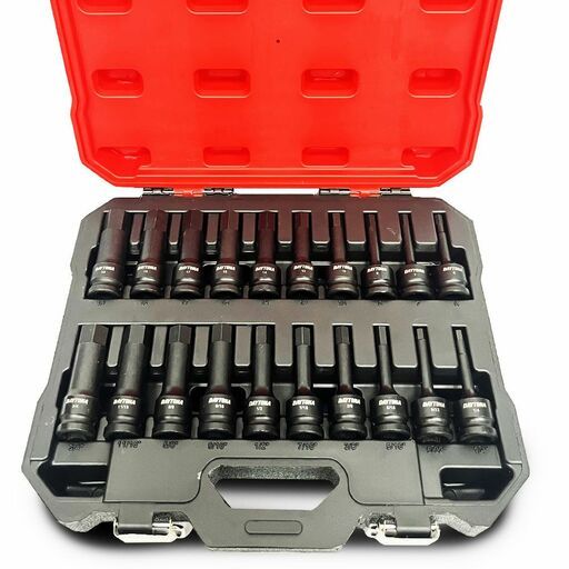 Daytona DH2012 20pce 1/2" Drive Hex 6-19mm and 1/4 - 3/4" Impact Socket Set – image 4