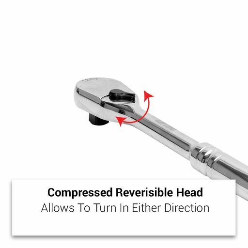 Daytona D38CRH120 3/8" Drive 120T Compressed Head Reversible Ratchet Handle – image 4