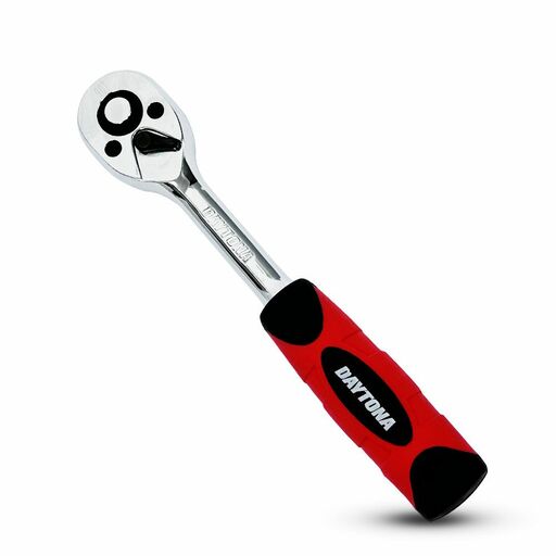 Daytona D14RH90SG 1/4" Drive 90T Reversible Ratchet with Soft Grip – image 2