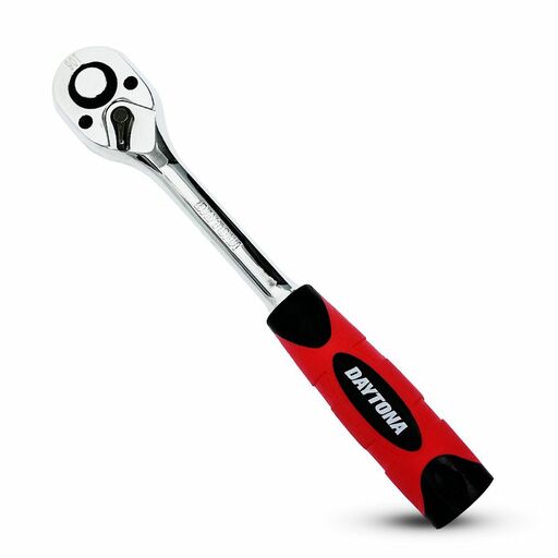 Daytona D12RH90SG 1/2" Drive 90T Reversible Ratchet with Soft Grip – image 2