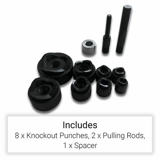 Daytona DPHS150 150KN Industrial Chassis Punch Hydraulic Steel Set – image 5