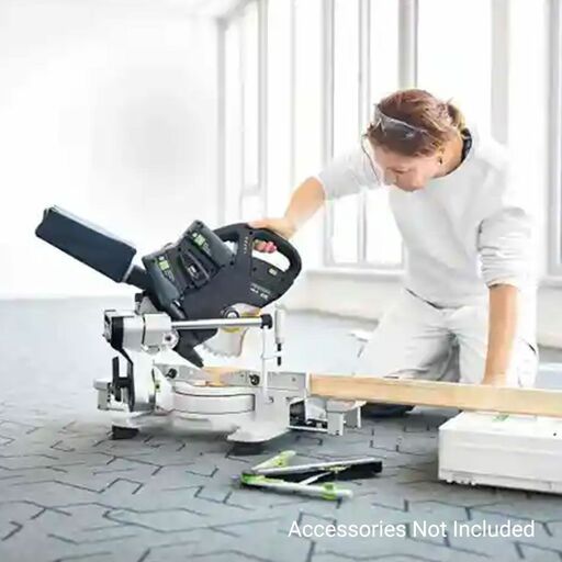 Festool KSC 60 EB 5.0 I-Plus (578251) 18V 216mm 5.0Ah Cordless Slide Compound Mitre Saw Kit & Stand – image 12