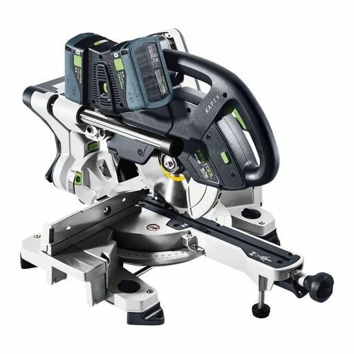Festool KSC 60 EB 5.0 I-Plus (578251) 18V 216mm 5.0Ah Cordless Slide Compound Mitre Saw Kit & Stand – image 4