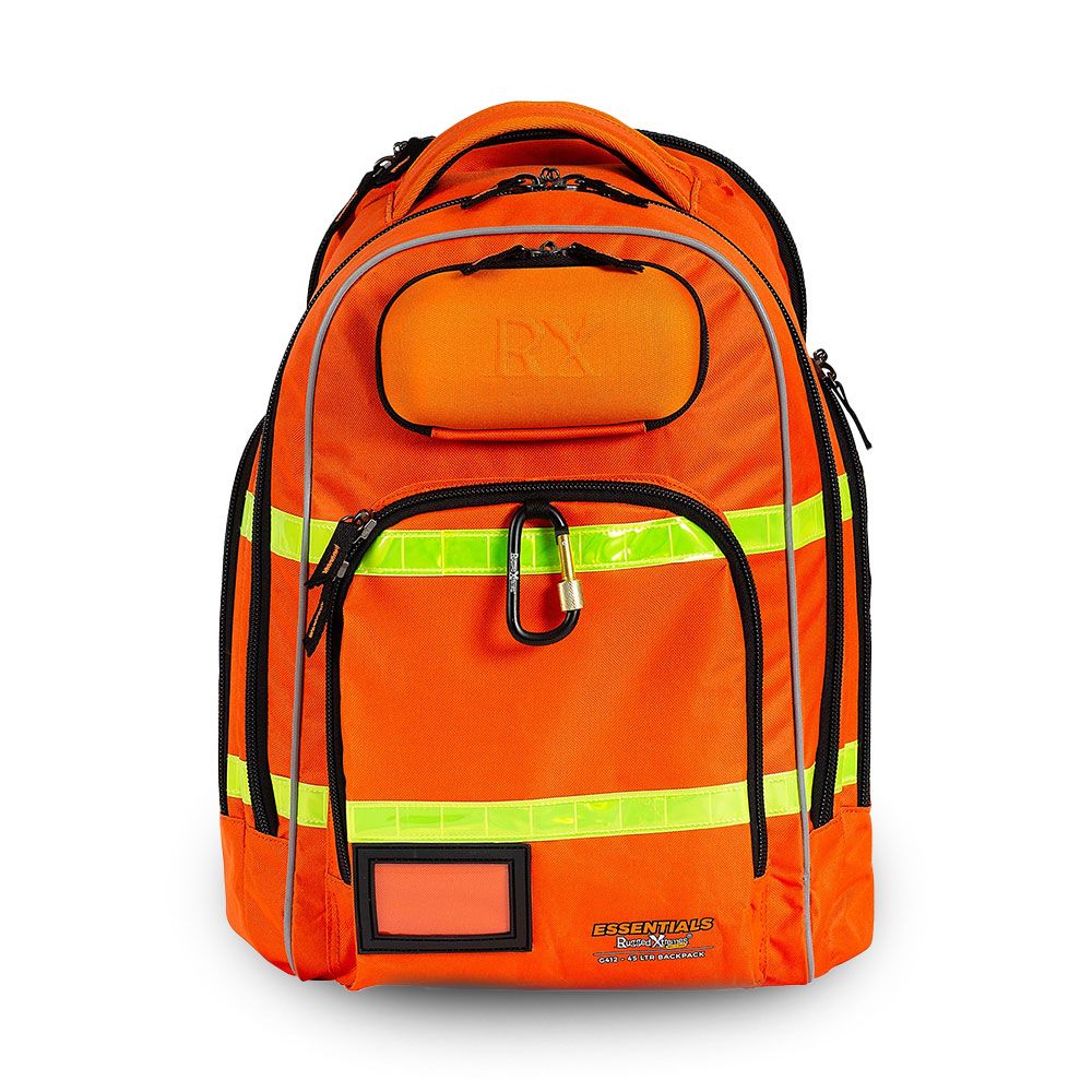 Rugged Xtremes RXES05G412HVOR 45L Hi-Viz Orange Canvas Laptop