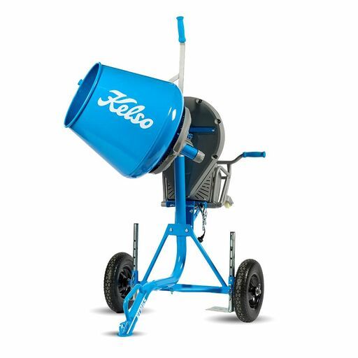 Kelso KCM65-S 65L 2.2CF Assembled Trade Electric Cement Mixer – image 3