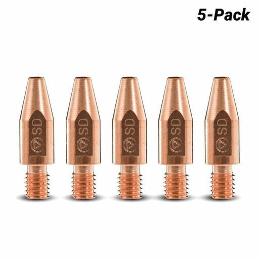 Kemppi CT08C1SD001BL5 5-Pack 0.8mm Contact Tip C1 STD M10 Blister GX/GF/Gxe K5/8 Series Torch Pack
