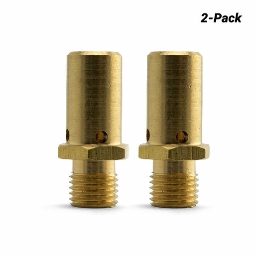 Kemppi 9580173BL2 2-Pack M6 Contact Tip Adapter