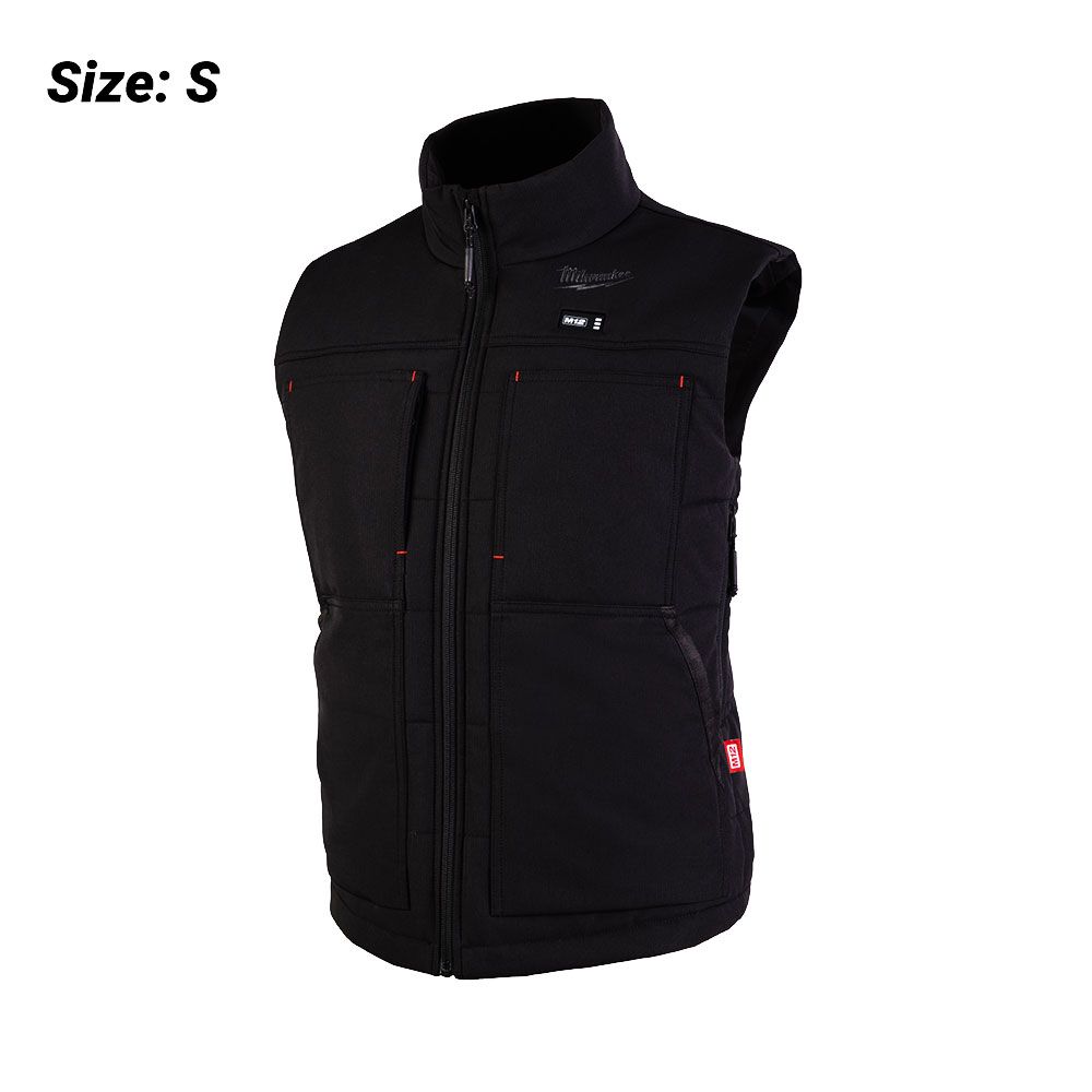 Milwaukee M12HPVWBLACK20 M12 AXIS Heated Women s Vest Black