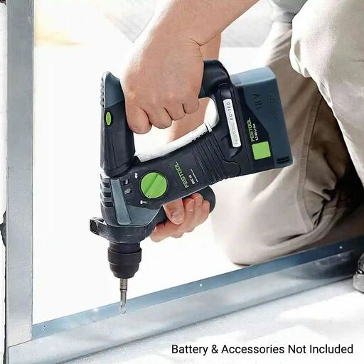 Festool BHC 18-Basic (577600) 18V Cordless Brushless Rotary Hammer Basic In Systainer - Skin Only – image 9