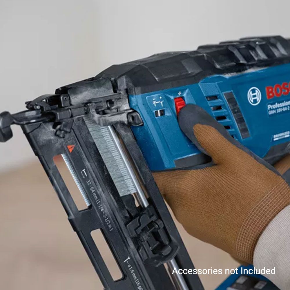 Bosch GNH 18V-64-2 M (0.601.482.000) 18V 20° 16GA Li-ion Cordless Finish Nailer - Skin Only – image 4