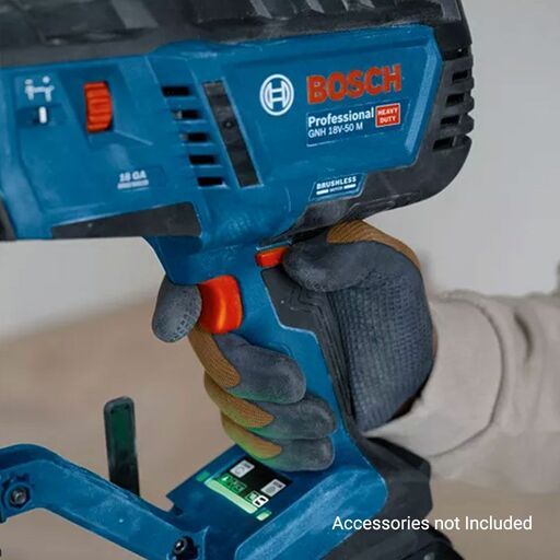 Bosch GNH 18V-50 M (0.601.482.400) 18V 0° 18GA Li-ion Cordless Finish Nailer - Skin Only – image 9