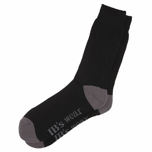 JB's Wear 6WWSBG 3-Pack JB's Black/Grey Work Sock – image 2
