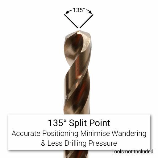 Xtorque XCD112 112pcs M35 Metric Cobalt Drill Bit Set – image 8