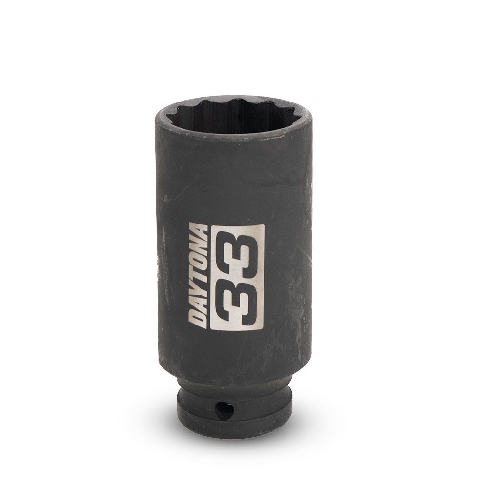 Daytona DDAS33MM 33mm 1/2" Drive 12 Point Deep Axle Nut Socket – image 3
