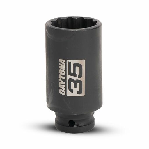 Daytona DDAS35MM 35mm 1/2" Drive 12 Point Deep Axle Nut Socket – image 3