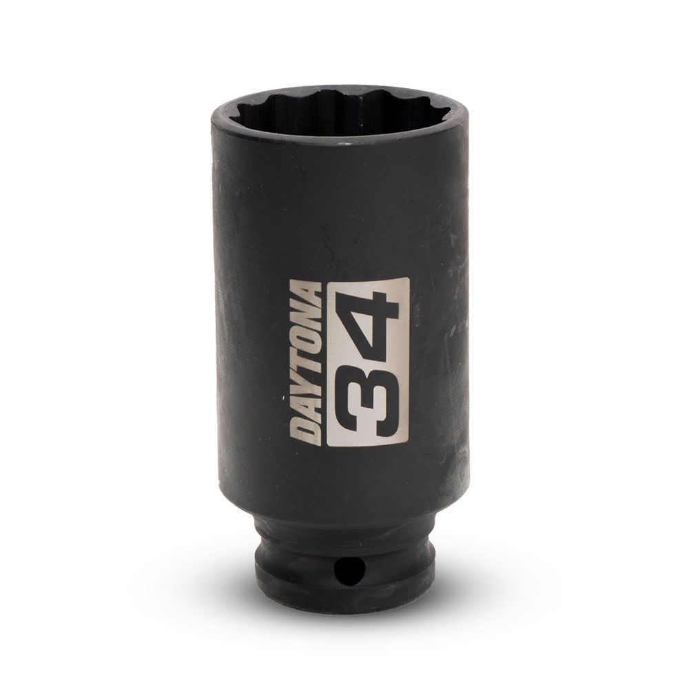 Daytona DDAS34MM 34mm 1/2" Drive 12 Point Deep Axle Nut Socket – image 3