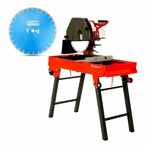 Husqvarna TS400F+ELS400GP 2200W 405mm (16") Masonry Table Saw With 400mm (16") General Purpose Diamond Blade