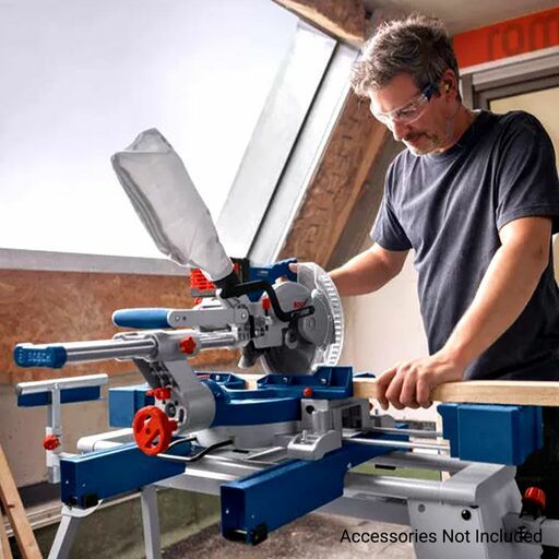 Bosch GCM 18V-216 D (0.601.B51.040) 18V Li-ion Cordless BITURBO Brushless 216mm (8-1/2") Mitre Saw - Skin Only – image 3
