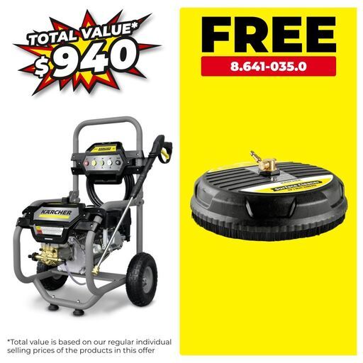 Karcher G3200 (1.194-040.0) 3200PSI Petrol Pressure Washer