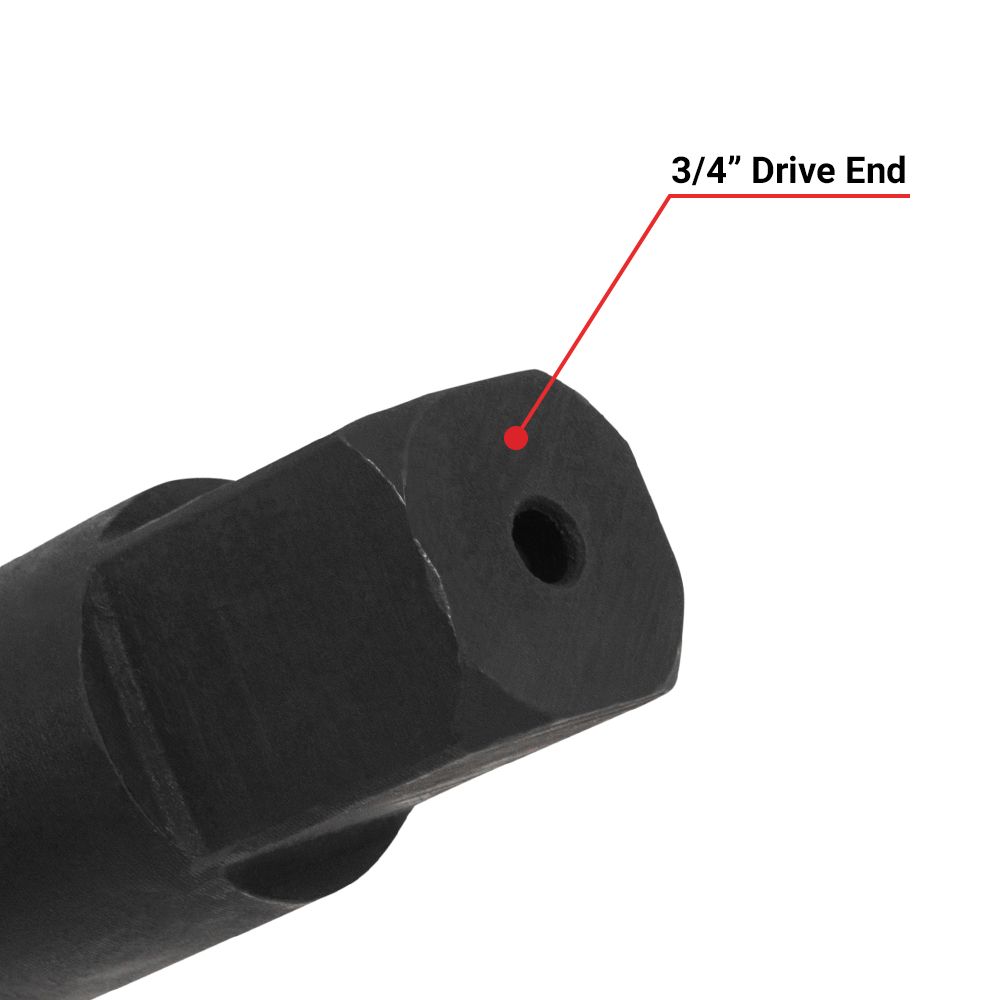Daytona XAS5 5pce 3/4" Drive 75-330mm Extension Bar & Adaptor Set – image 6