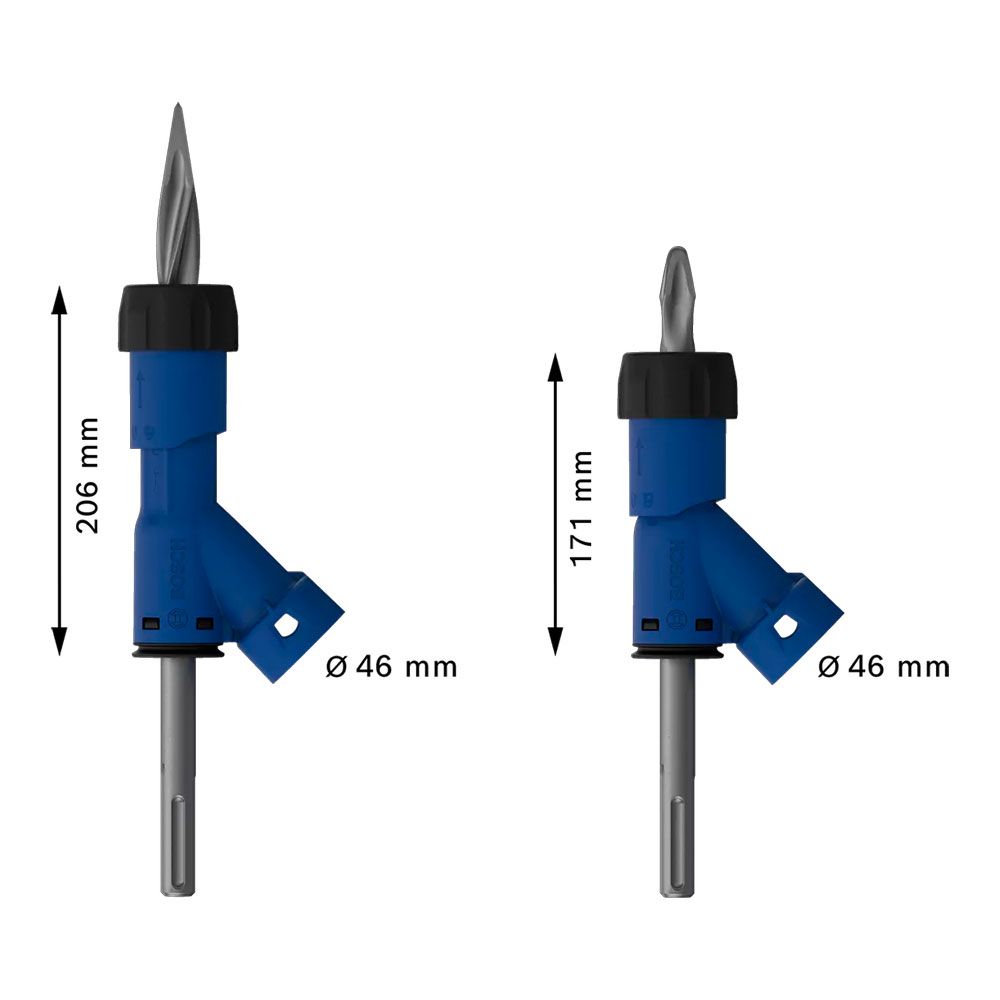 Bosch 2608901476 EXPERT SDS Clean 400mm Max Pointed Chisel Adapter For Rotary Hammer Drills & Breaker Hammers – image 6
